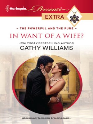 cover image of In Want of a Wife?